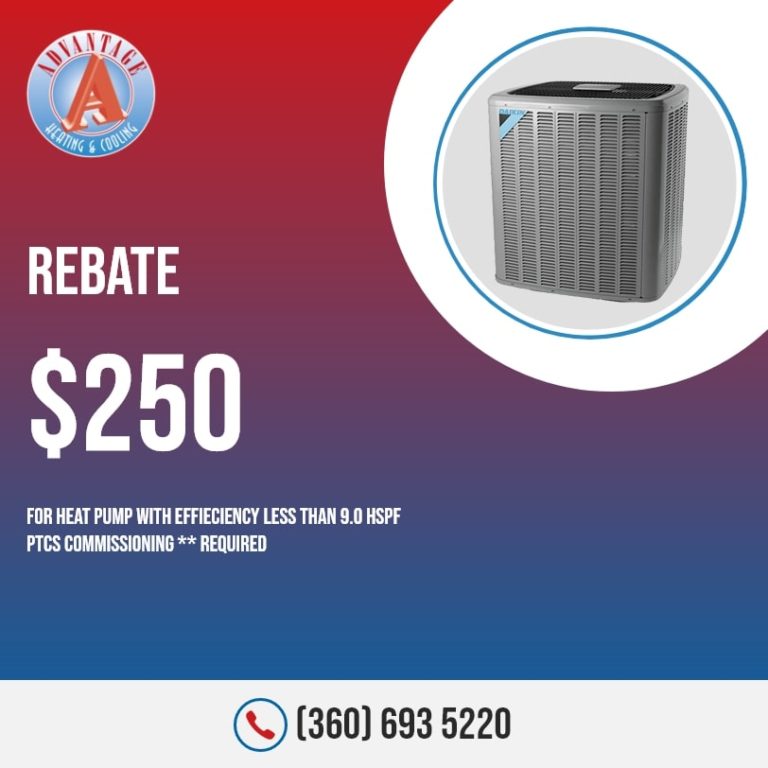 HVAC Promotions In Vancouver, WA Advantage Heating and Cooling